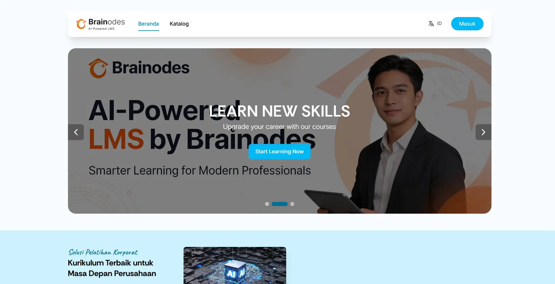 DataQuest LMS Brainodes-based project screenshot